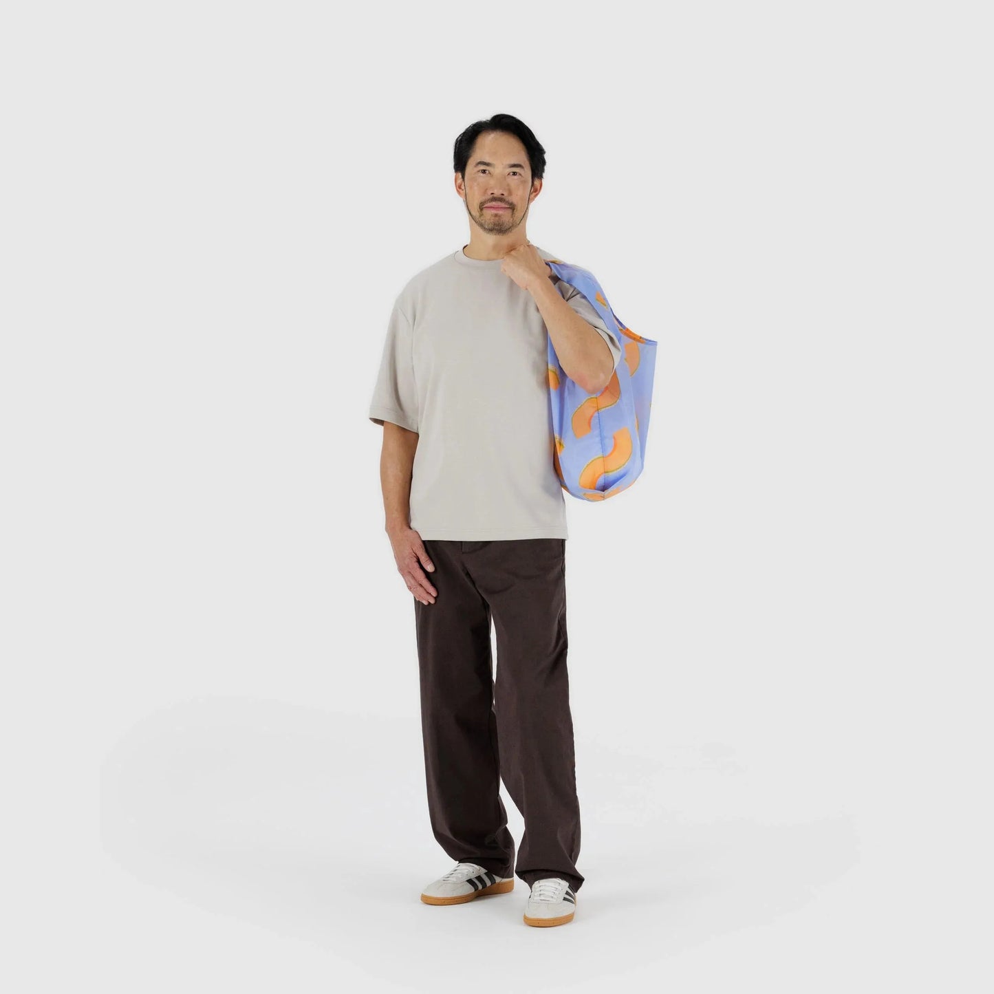 紐約 BAGGU|可口甜瓜-大/小|購物袋 環保袋 收納袋 手提袋