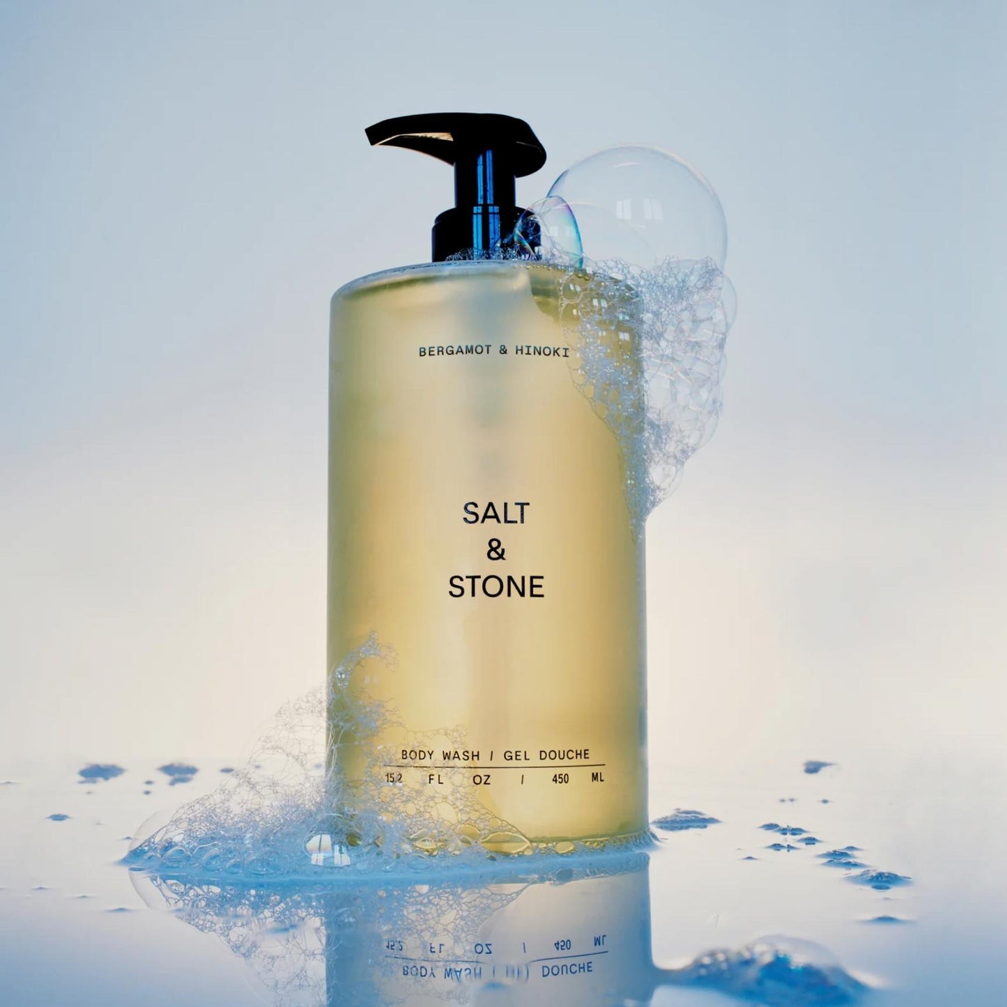 美國 SALT & STONE|玻尿酸保濕潔膚露 450ml