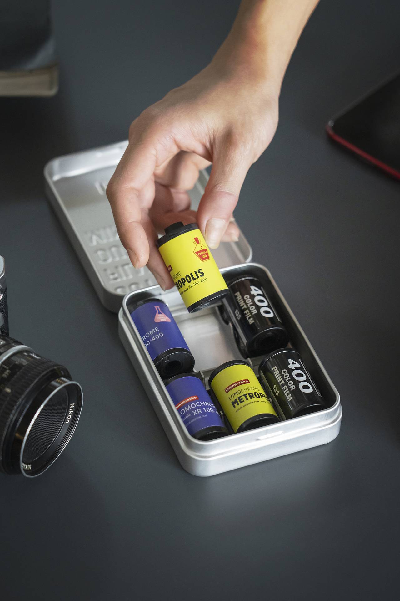 Lomography|金屬底片盒-適用於135/120格式