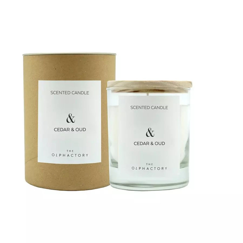 Ambientair|極簡嗅覺 木蓋香氛蠟燭 200g