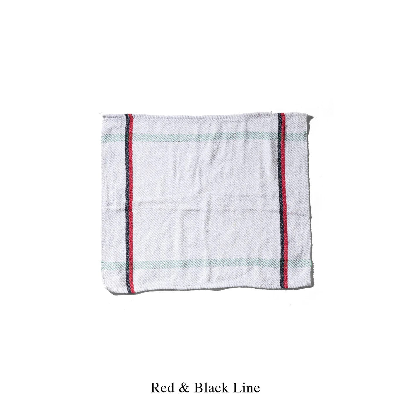 PUEBCO|INDIA CLOTH / Red & Black Line / 印度棉質桌巾
