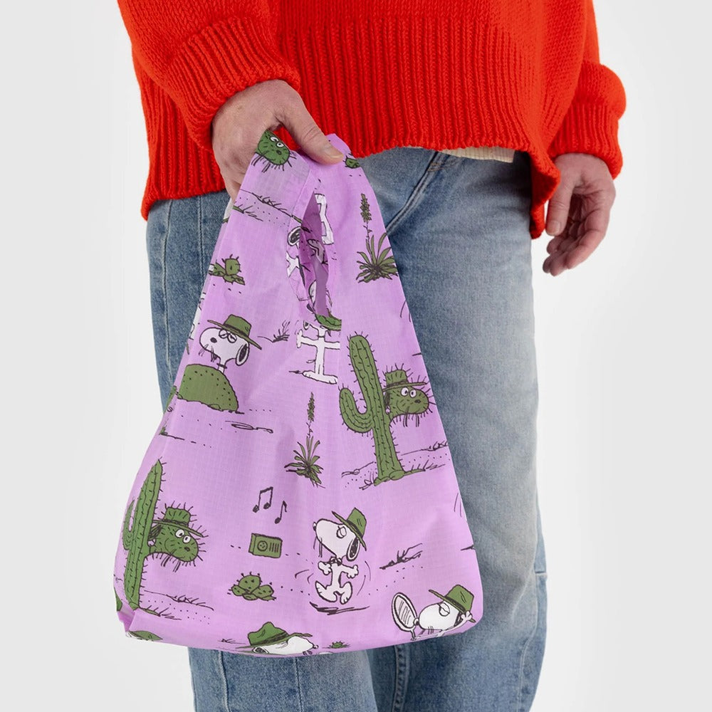 紐約 BAGGU|Snoopy 系列 購物袋 環保袋 仙人掌探險 大/小
