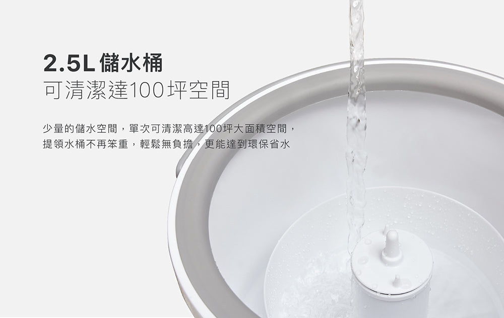 百潔PERCENT|SPIN MOP 淨汙分離拖把+替換拖布1入