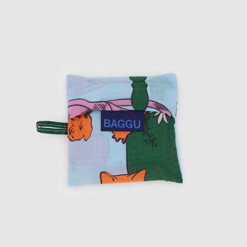 紐約 BAGGU| 貓咪餐桌 - 大 / 小|購物袋 環保袋 收納袋 手提袋