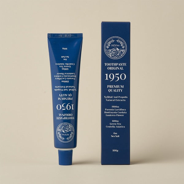 韓國1950|濟州天然有機牙膏 熔岩海鹽 100g