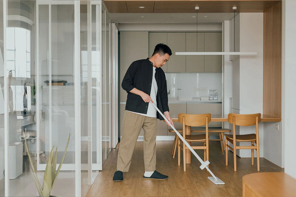 百潔PERCENT|QUICK MOP 施博瀚聯名款1入 (灰白)
