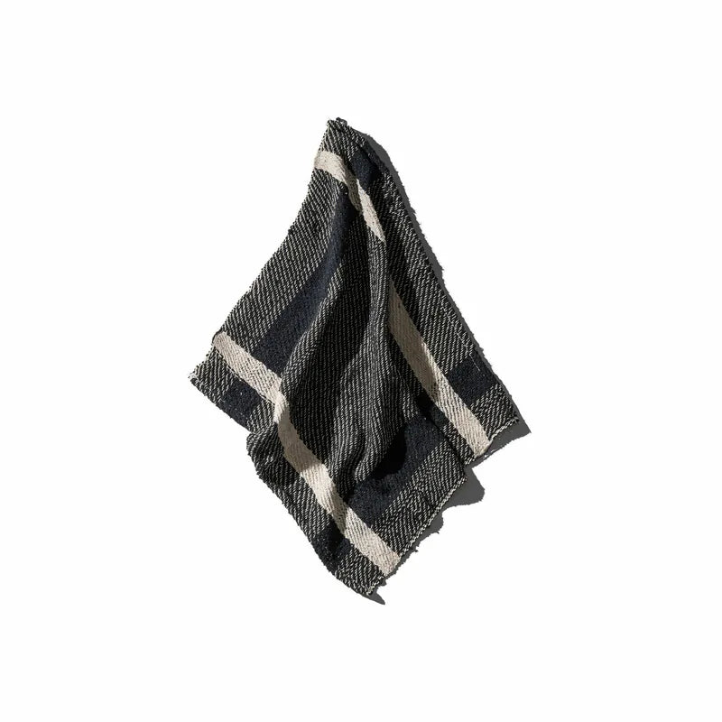 PUEBCO|INDIA CLOTH / Black Check / 印度棉質桌巾