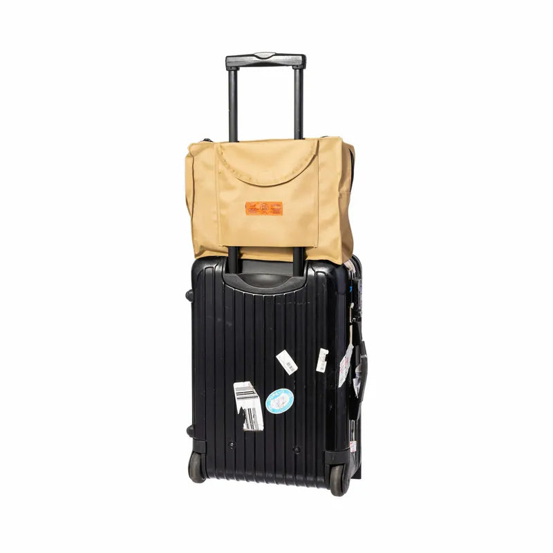 PUEBCO|RUBBERIZED FABRIC FLIGHT POUCH / 橡膠塗層登機收納袋