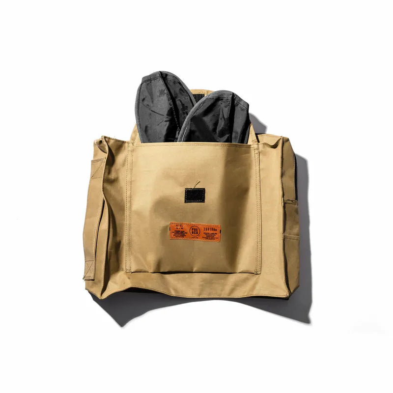 PUEBCO|RUBBERIZED FABRIC FLIGHT POUCH / 橡膠塗層登機收納袋