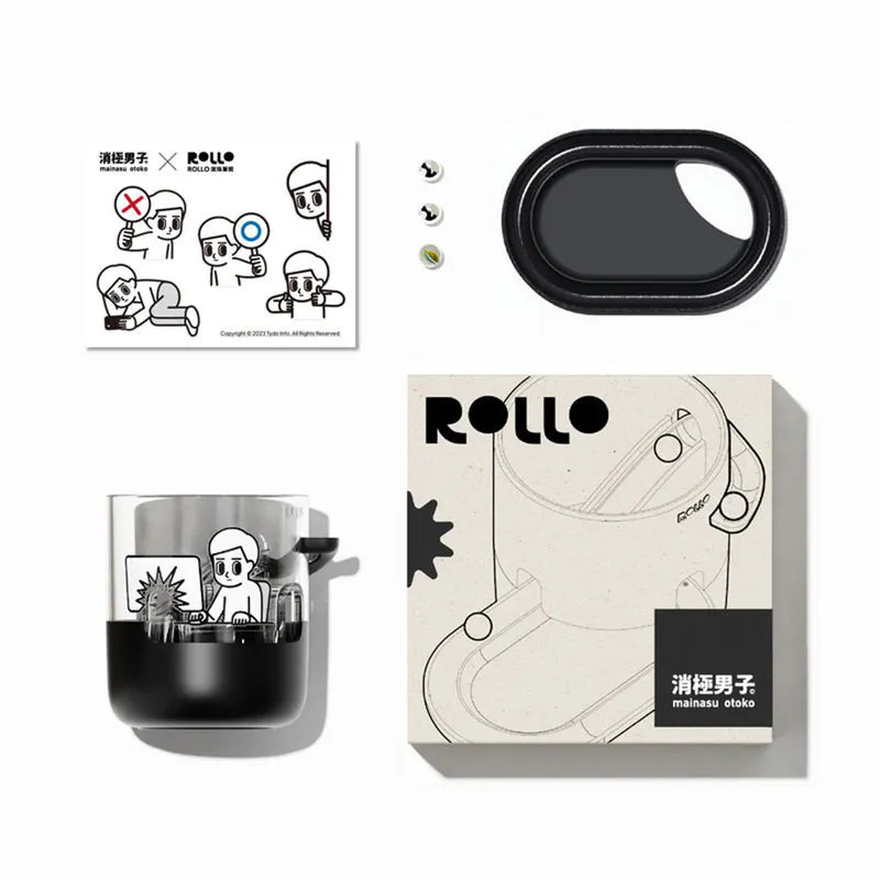 岸下事物 | ROLLO 滾珠筆筒 聯名款 消極男子