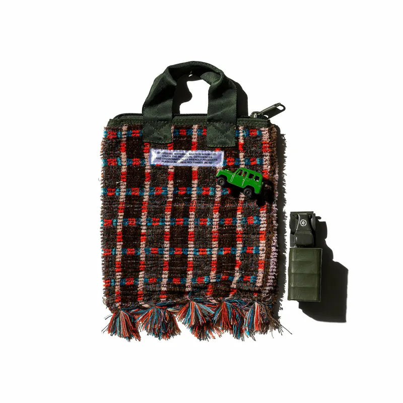 PUEBCO|TRUCK SEAT FABRIC SMALL TOTE / 貨車司機座墊小托特包