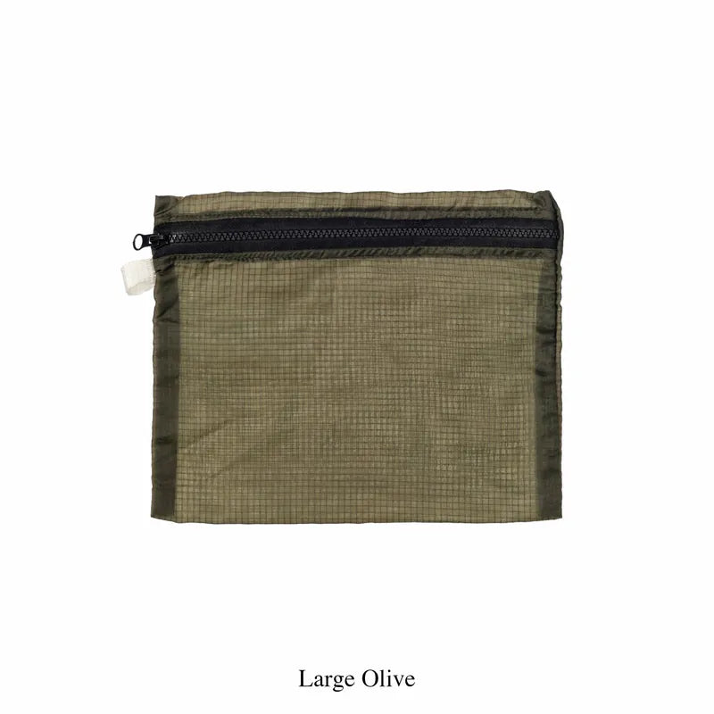 PUEBCO|VINTAGE PARACHUTE LIGHT POUCH Large / 輕量降落傘布再製收納包 大 (3色)