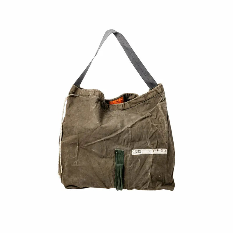 PUEBCO|VINTAGE MATERIAL SHOULDER BAG / 復古軍布再製肩背包