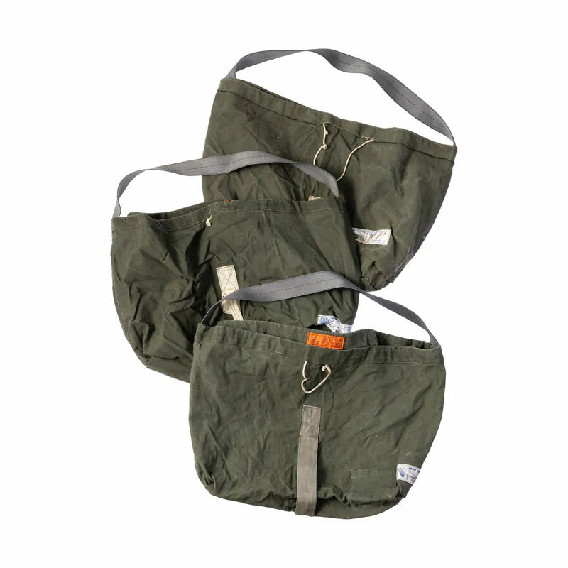 PUEBCO|VINTAGE MATERIAL SHOULDER BAG / 復古軍布再製肩背包