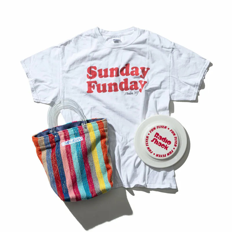 PUEBCO|LOCAL DISTRIBUTION RAINBOW TOWEL BAG / 印度多彩毛巾布包