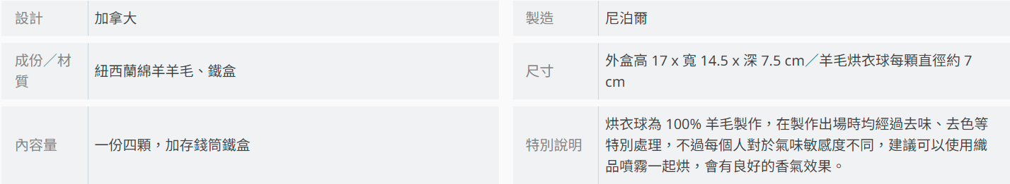Nellie's | 加拿大復古存錢筒鐵盒 100% 純羊毛烘衣球