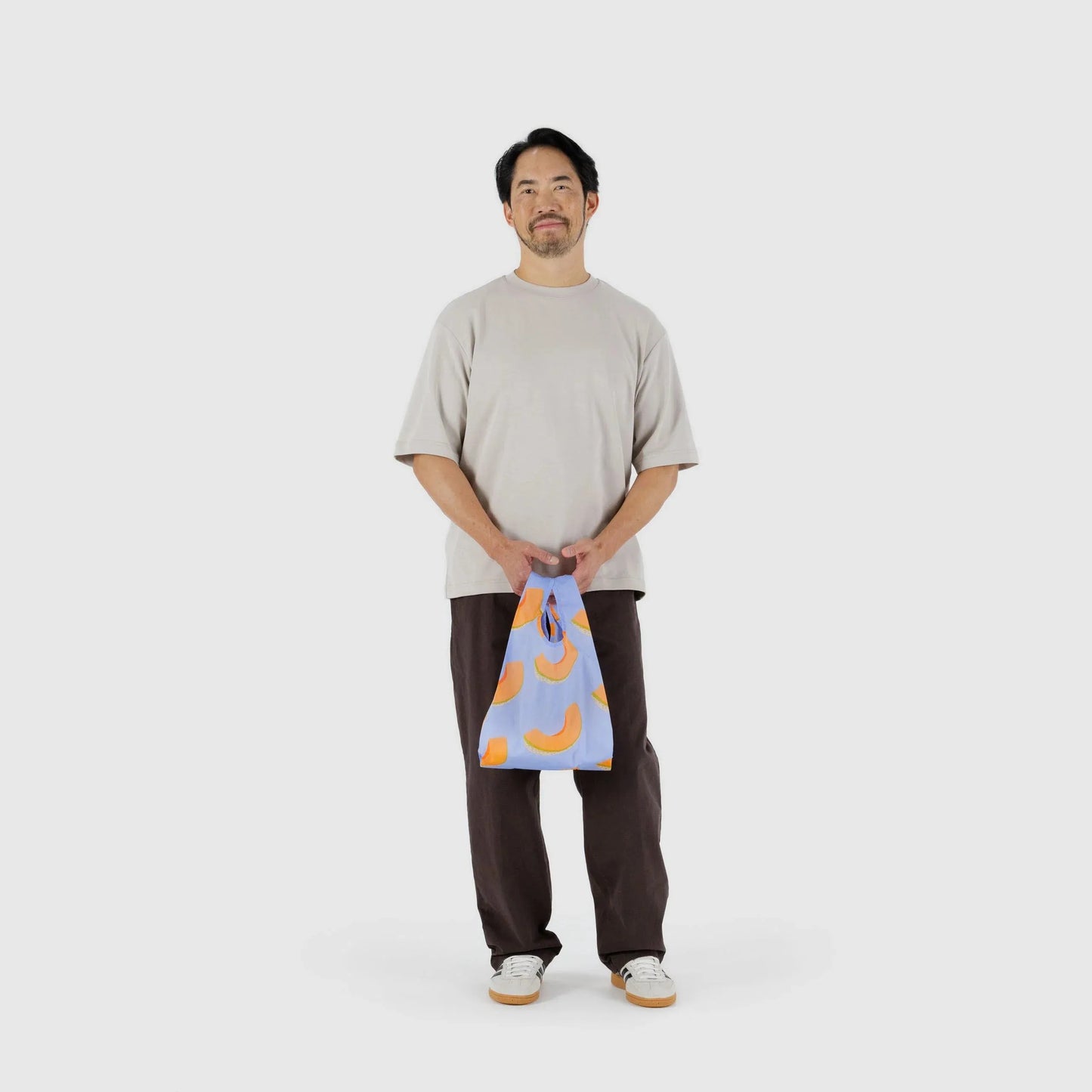 紐約 BAGGU|可口甜瓜-大/小|購物袋 環保袋 收納袋 手提袋