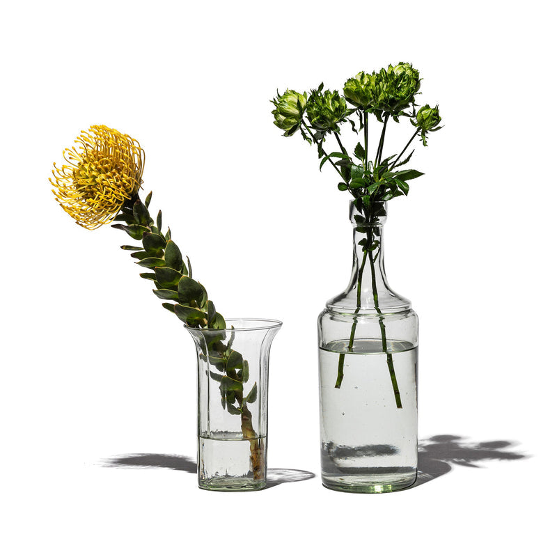 PUEBCO|RECYCLED GLASS USEFUL FLOWER VASE / 再生玻璃花瓶
