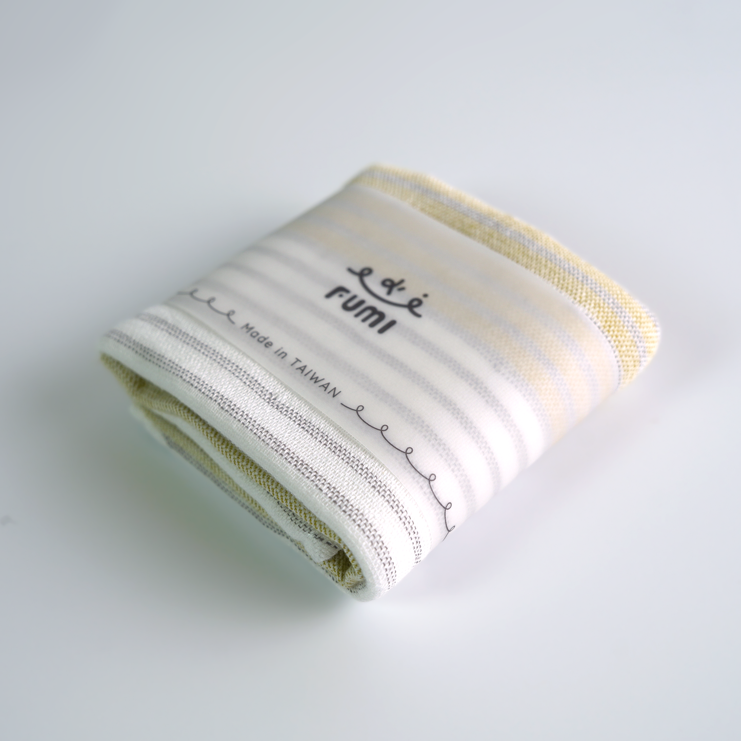FUMI Towel｜條紋紗布小手巾｜紫色 / 藍色 / 綠色