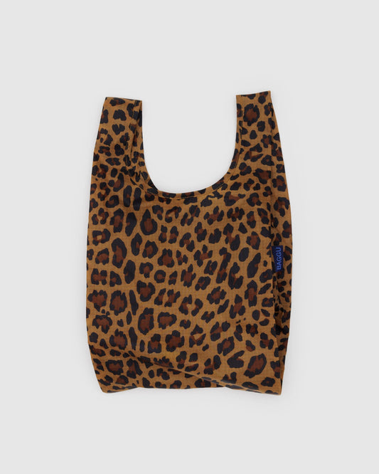 紐約 BAGGU｜經典款 豹紋 Leopard－大/小｜購物袋 環保袋 收納袋 手提袋
