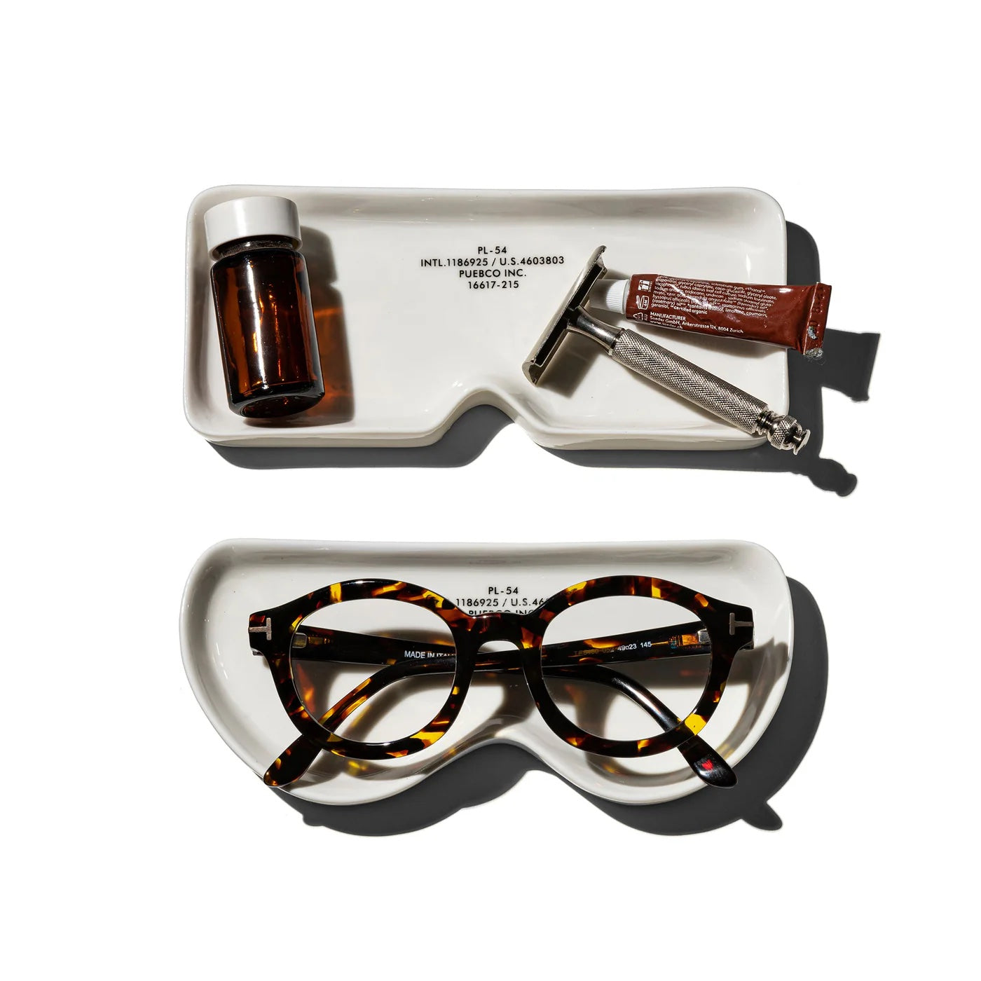 PUEBCO｜GLASSES TRAY / 陶瓷眼鏡托盤 (橢圓 / 方型)