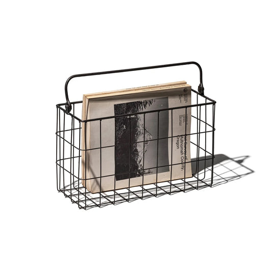 PUEBCO｜MAGAZINE WIRE BASKET / 金屬雜誌掛籃