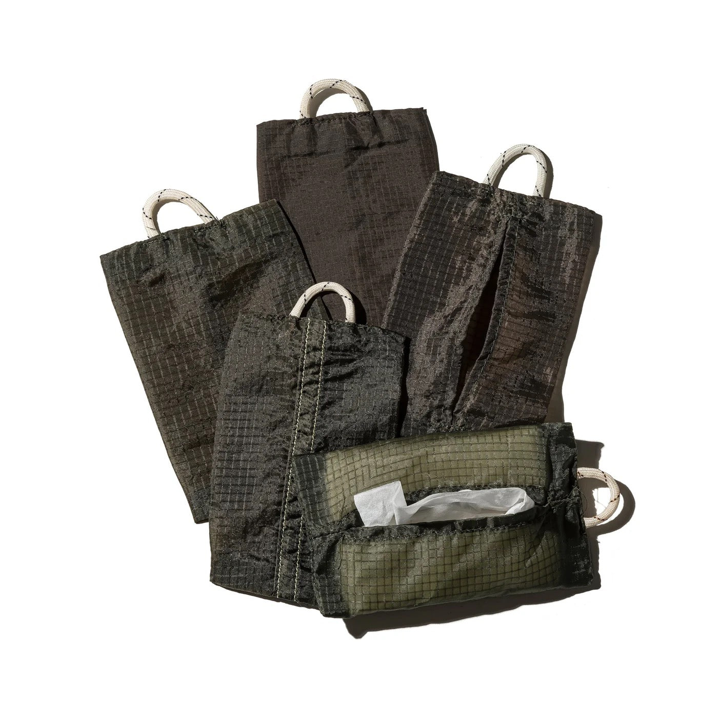 PUEBCO｜VINTAGE PARACHUTE TISSUE COVER / Pocket 復古降落傘面紙套