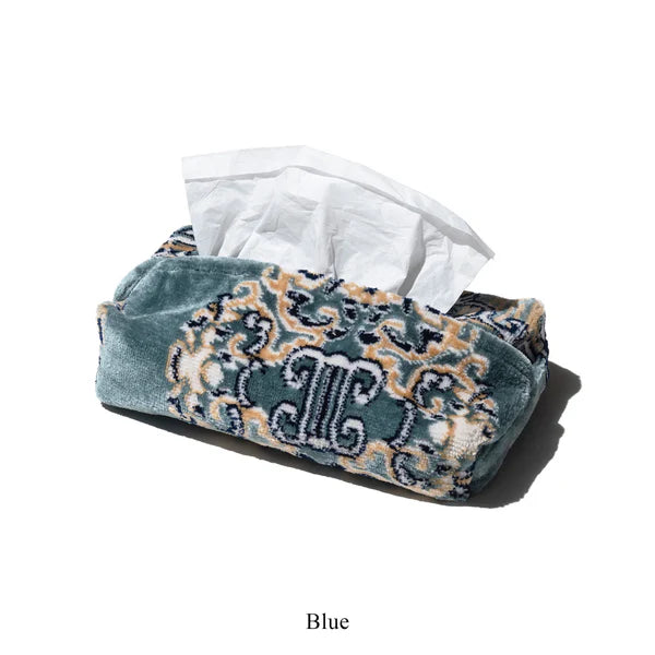 PUEBCO｜RUG FABRIC TISSUE CASE / 地毯布紙巾盒 (2色)