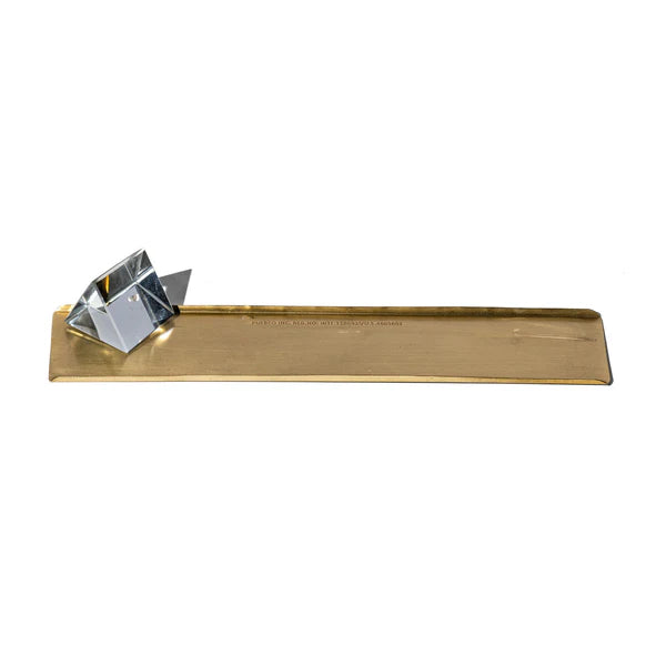PUEBCO｜PRISM INCENSE HOLDER WITH BRASS TRAY / 黃銅線香盤