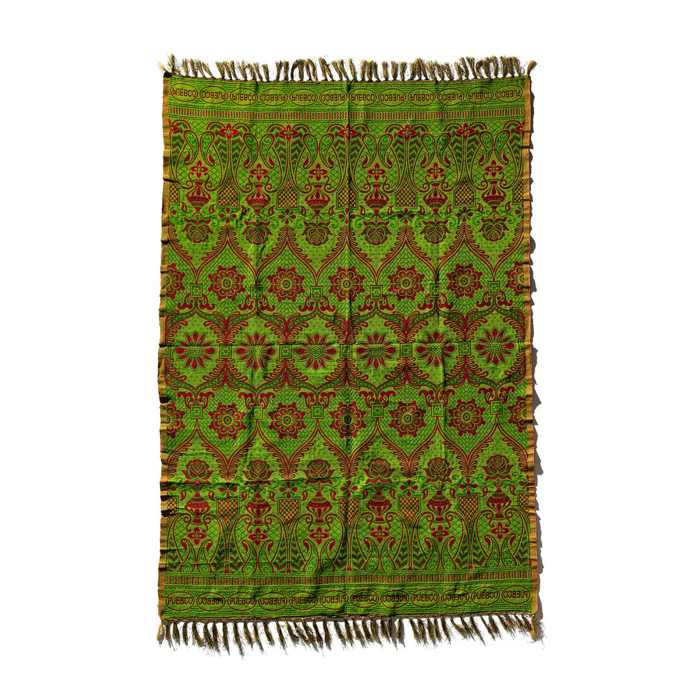 PUEBCO｜REVERSIBLE JACQUARD RUG / Green / 雙面提花地毯 / 綠色