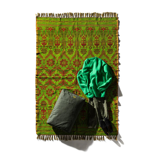 PUEBCO｜REVERSIBLE JACQUARD RUG / Green / 雙面提花地毯 / 綠色