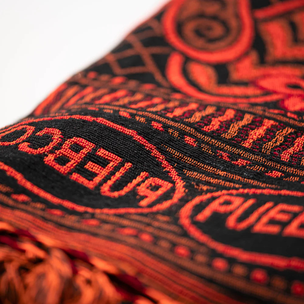 PUEBCO｜REVERSIBLE JACQUARD RUG / Black / 雙面提花地毯 / 黑色