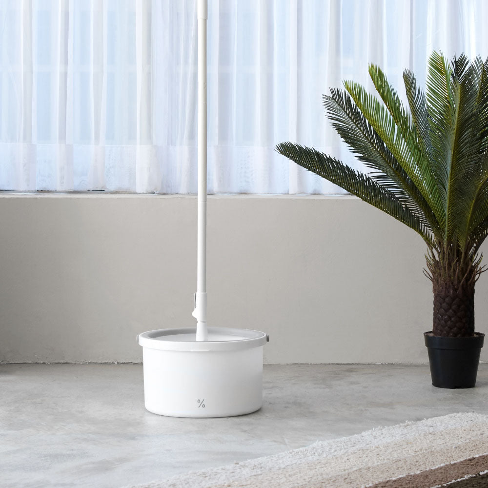 百潔PERCENT｜SPIN MOP 淨汙分離拖把＋替換拖布1入