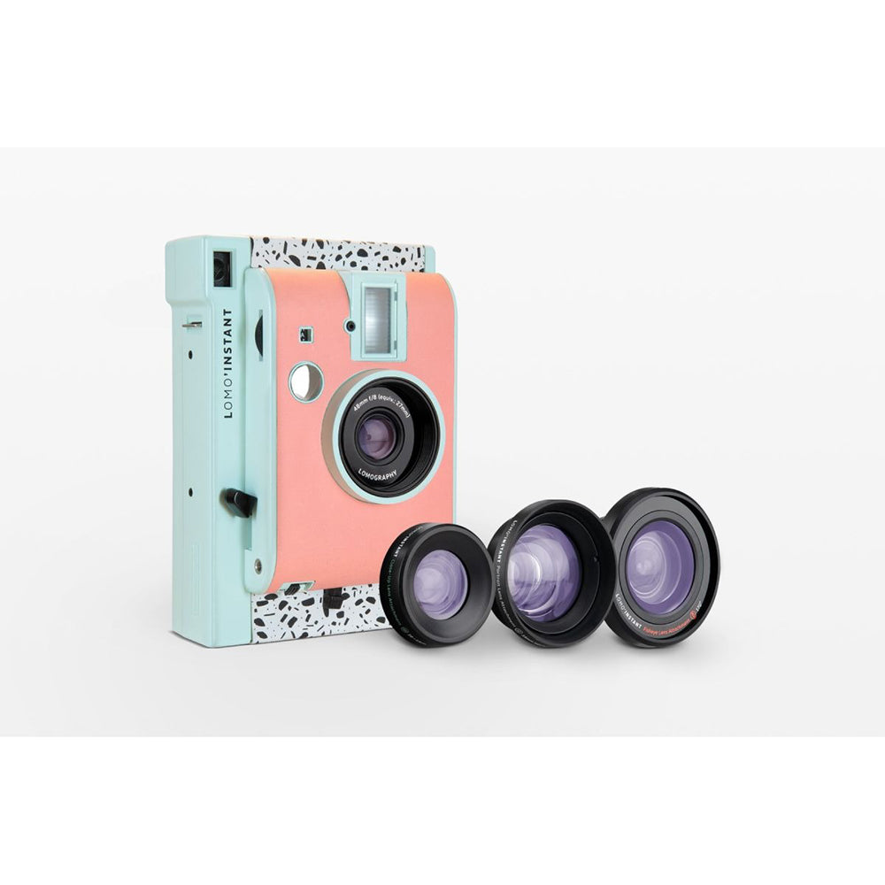 【盒損全新出清】Lomography｜Lomo’Instant 拍立得相機連鏡頭套組－Milano 版本