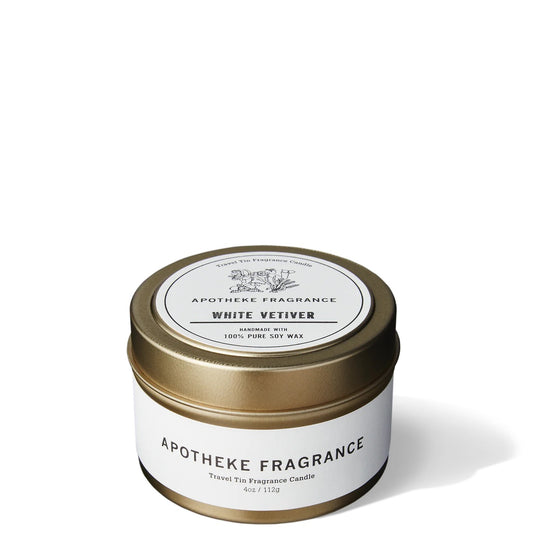 APFR｜TRAVEL TIN CANDLE 旅遊罐裝蠟燭 White Vetiver 112g