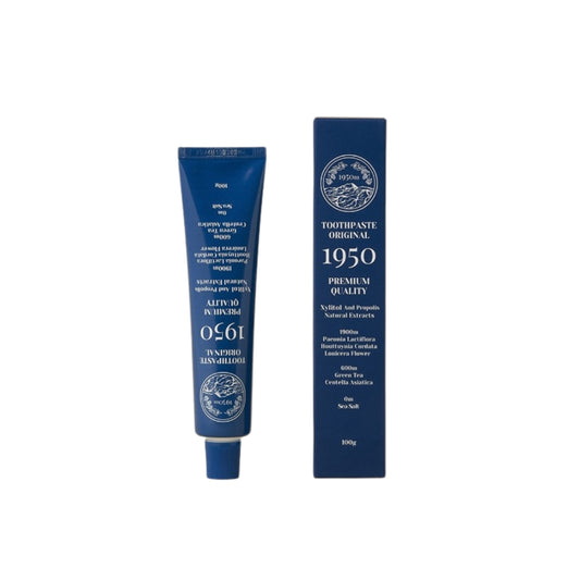 韓國1950｜濟州天然有機牙膏 熔岩海鹽 100g