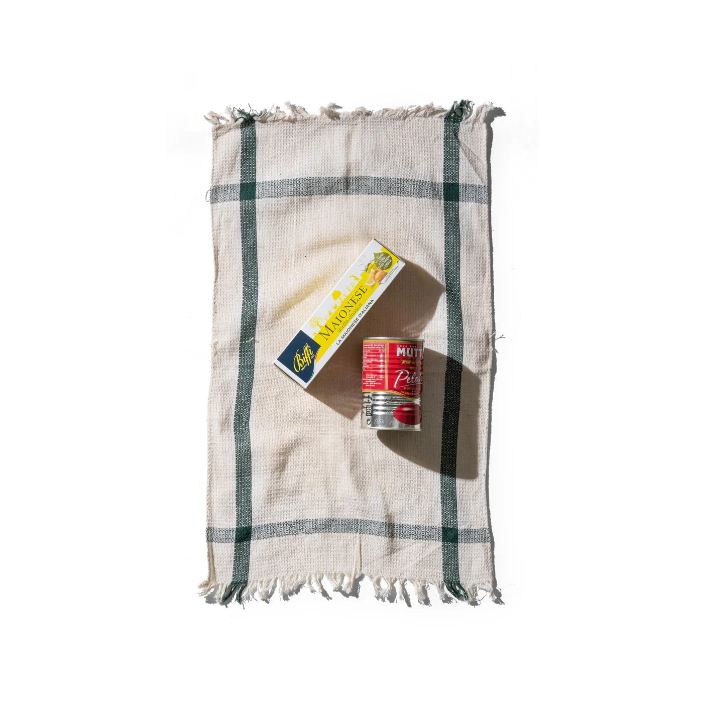 PUEBCO｜INDIA CLOTH / Green Line / 印度棉質桌巾