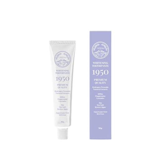 韓國1950｜濟州天然有機牙膏 亮白薰衣草 90g