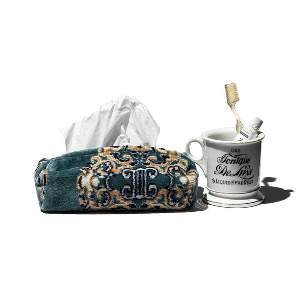 PUEBCO｜RUG FABRIC TISSUE CASE / 地毯布紙巾盒 (2色)