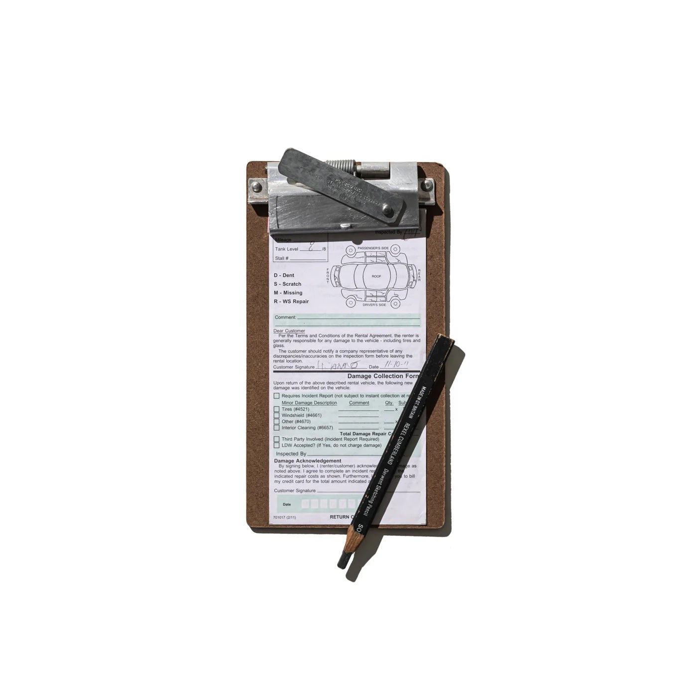 PUEBCO｜CLIPBOARD / Check / 書寫夾板