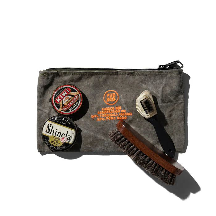 PUEBCO｜VINTAGE TENT FABRIC POUCH / 帳篷布收納袋