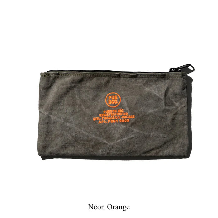 PUEBCO｜VINTAGE TENT FABRIC POUCH / 帳篷布收納袋