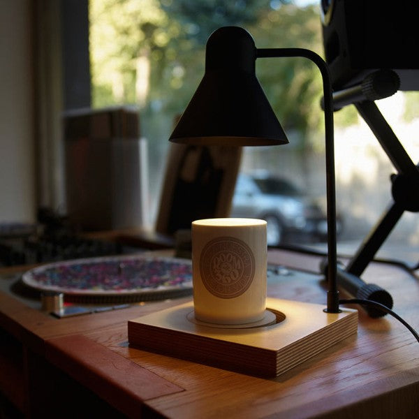 【全新、展示品出清】韓國 Memory Lane｜溫潤空間 木紋底座暖燭燈