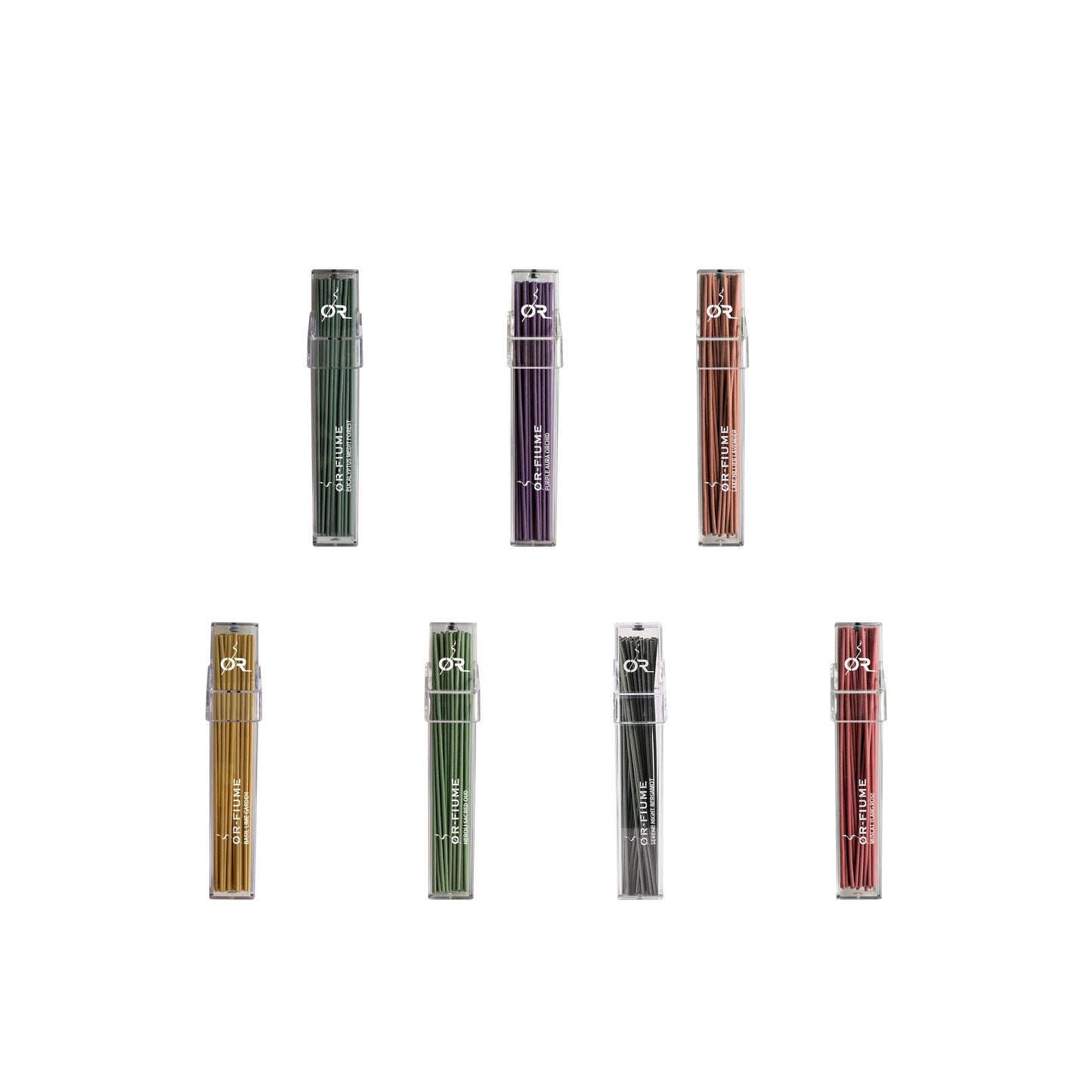 韓國 ØR-FIUME｜天然香氛線香 線香座組盒 50入