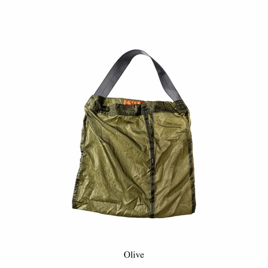 PUEBCO｜VINTAGE PARACHUTE LIGHT BAG Olive / 輕量降落傘布再製單肩包 橄欖綠