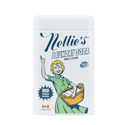 Nellie's ｜ 加拿大製 天然無毒 復古鐵盒洗衣粉 1.5kg