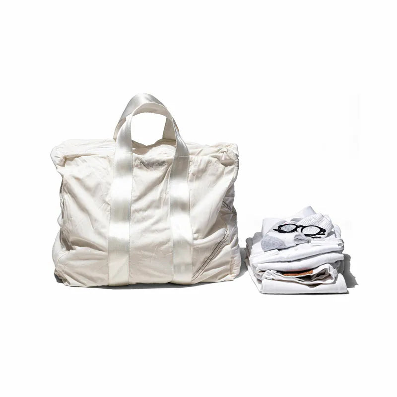 PUEBCO｜VINTAGE PARACHUTE TOTE BAG / 降落傘布再製托特包 (2色)