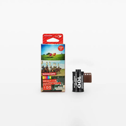 Lomography｜Lomography ISO 100 35mm 彩色負片（一盒 3 卷）
