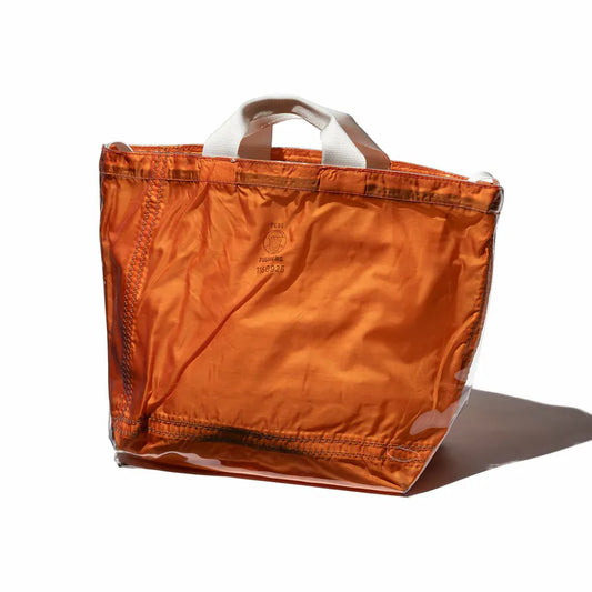 PUEBCO｜COVERED PARACHUTE SHOULDER BAG Orange / 雙層降落傘布再製斜背包 橘
