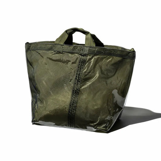 PUEBCO｜COVERED PARACHUTE SHOULDER BAG Olive / 雙層降落傘布再製斜背包 橄欖綠